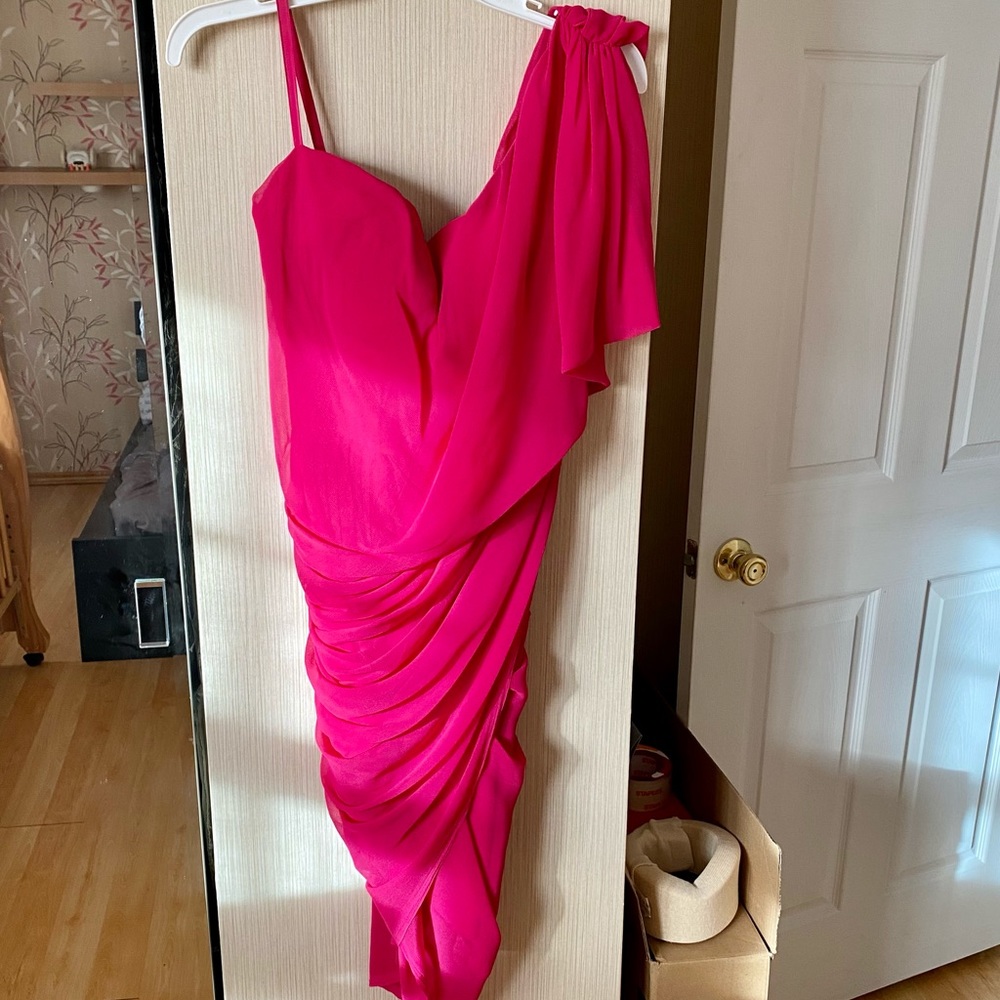 Religion Chiffon Pink Dress